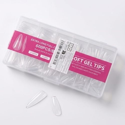 Clear nail polish for beauty professionals, 600 pieces