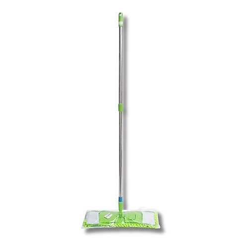 ممسحة أرضيات مسطحة (Flat Mop) رأس دوران وتحكم 360 درجة