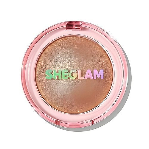 SHEGLAM Glowchi Bouncy Highlighter Mochi-like Formula Highlighter Long-lasting Shimmer Makeup-Peach