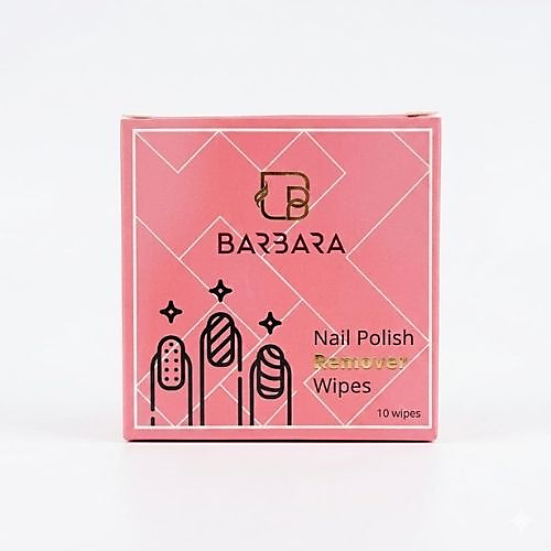 Barbara - Nail Polish Remover Wipes - 10 wipes per pack