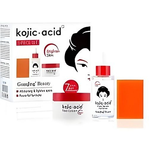 Guanjing Beauty - 3-piece Kojic Acid Skin Lightening and Care Set