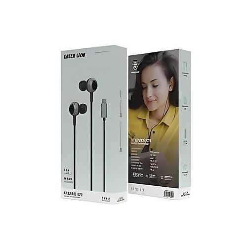 سماعة أذن سلكية ستيريو Green Lion X70 بطول 1.2 متر من نوع Type C