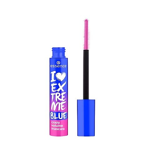 Blue mascara for extra volume