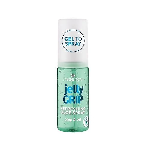 A hydrating skin mist with a gel texture that transforms into a spray for a refreshing look - refres