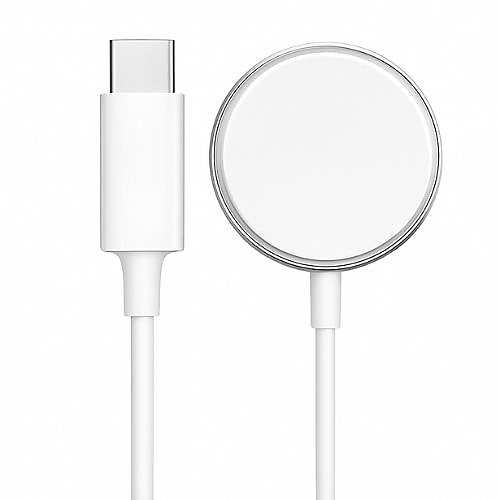 شاحن ساعة غرين ليون آي واتش USB-C إلى شاحن لاسلكي - أبيض