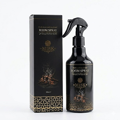 معطر جو وغرف من العلامة التجارية مسك - يتميز بمزيج عطري فاخر يجمع بين المسك الأسود والعود الملكي