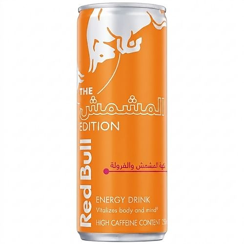 Red Bull Apricot and Strawberry 250ml
