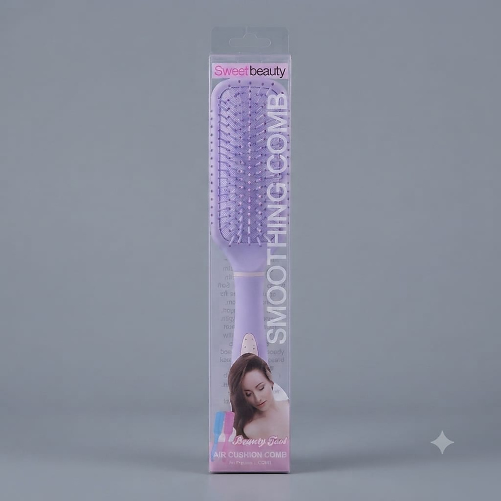 Air-cushioned hairbrush