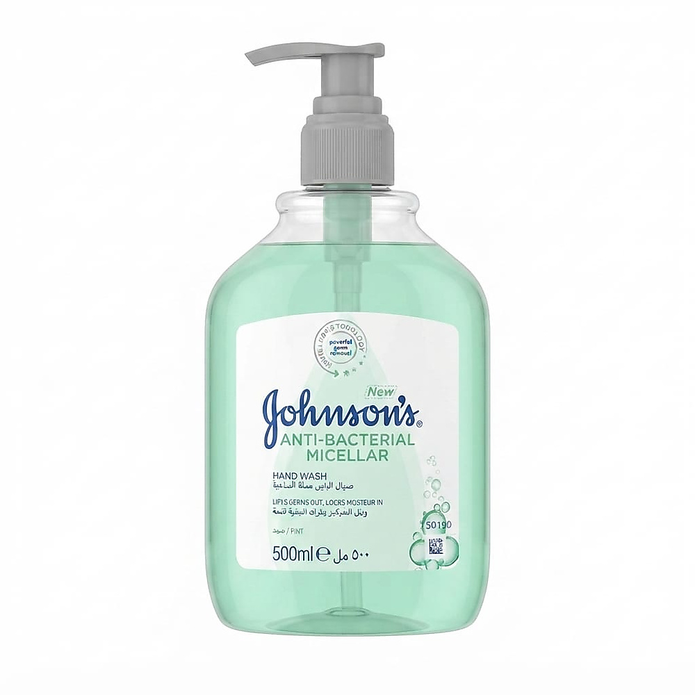 Johnson's Antibacterial Micellar Hand Wash 500ml