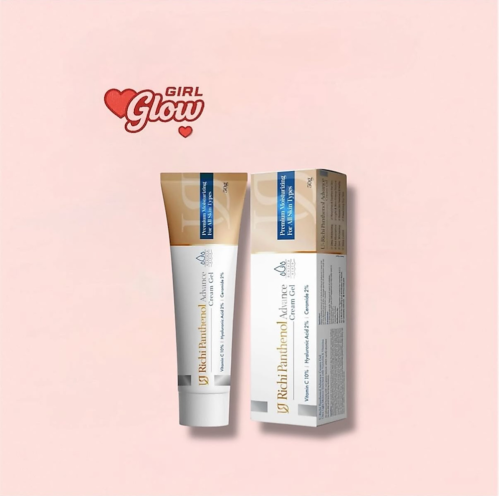 Yurichi Panthenol Advance is an advanced moisturizing cream-gel that combines hydration, repair, and