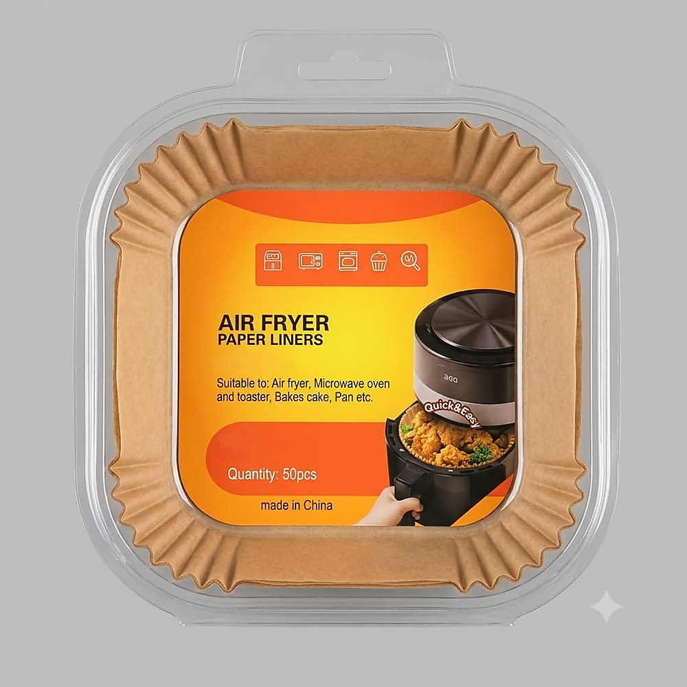 Air Fryer Parchment Paper (50 Pieces)