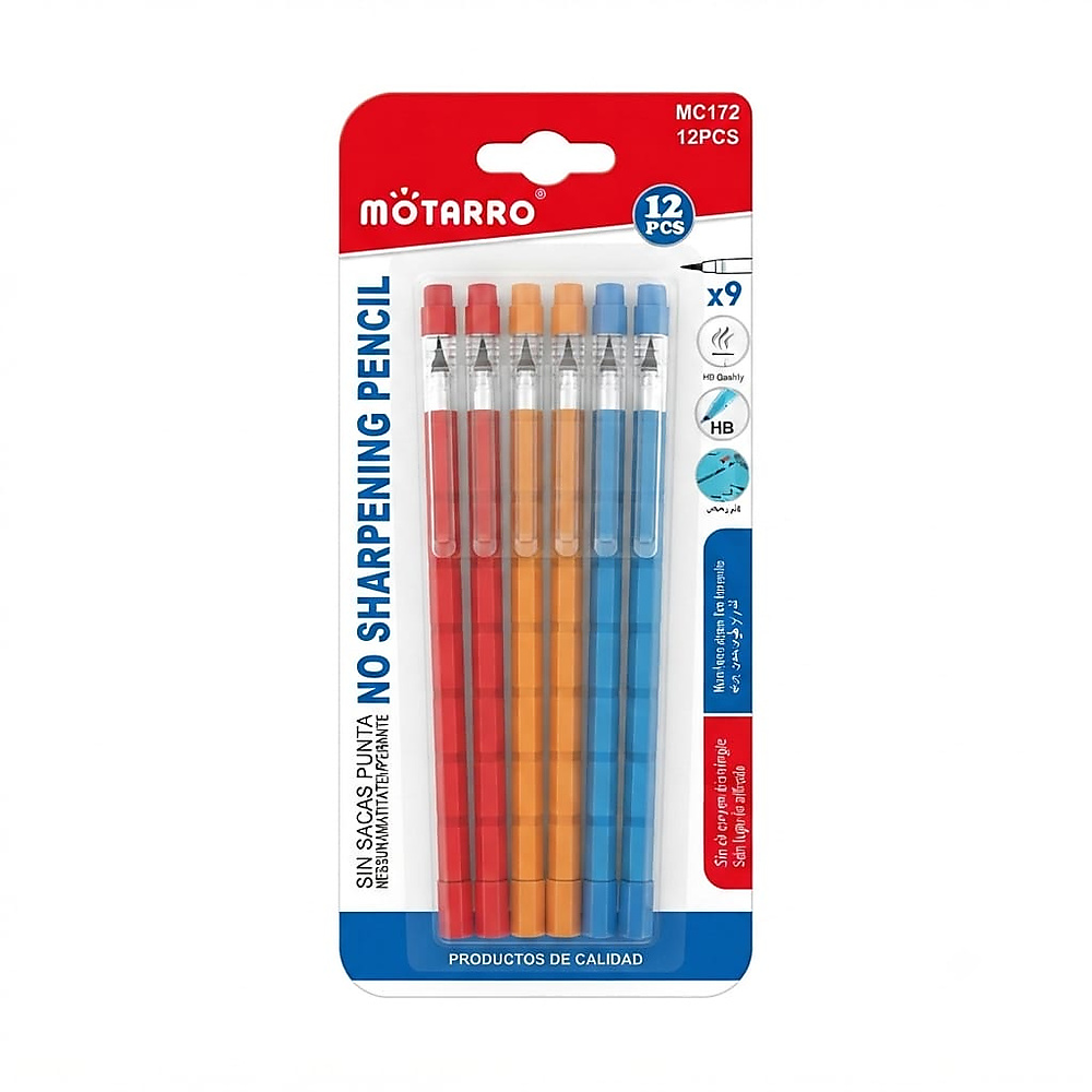 12 Unsharpened Pencils