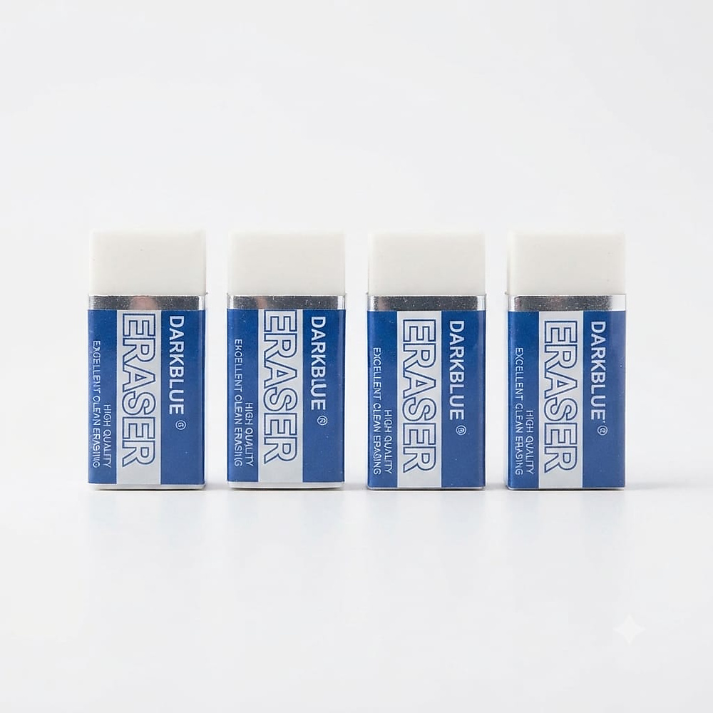 Pack of 4 erasers