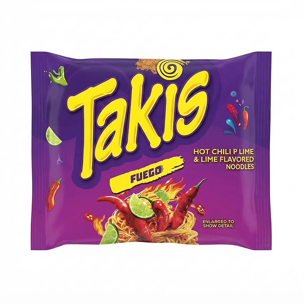 Takis Fuego-flavored noodles