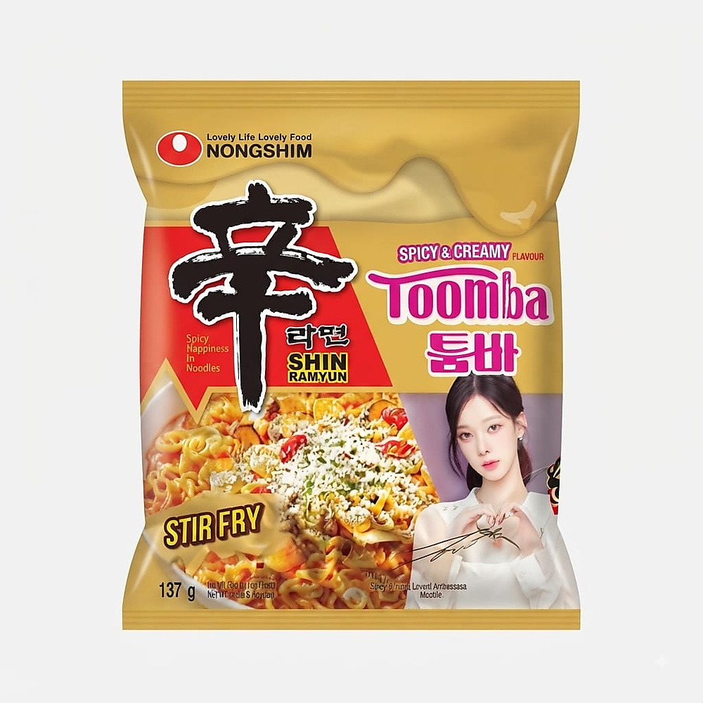 Shin Ramyun Stir-Fry Noodles
