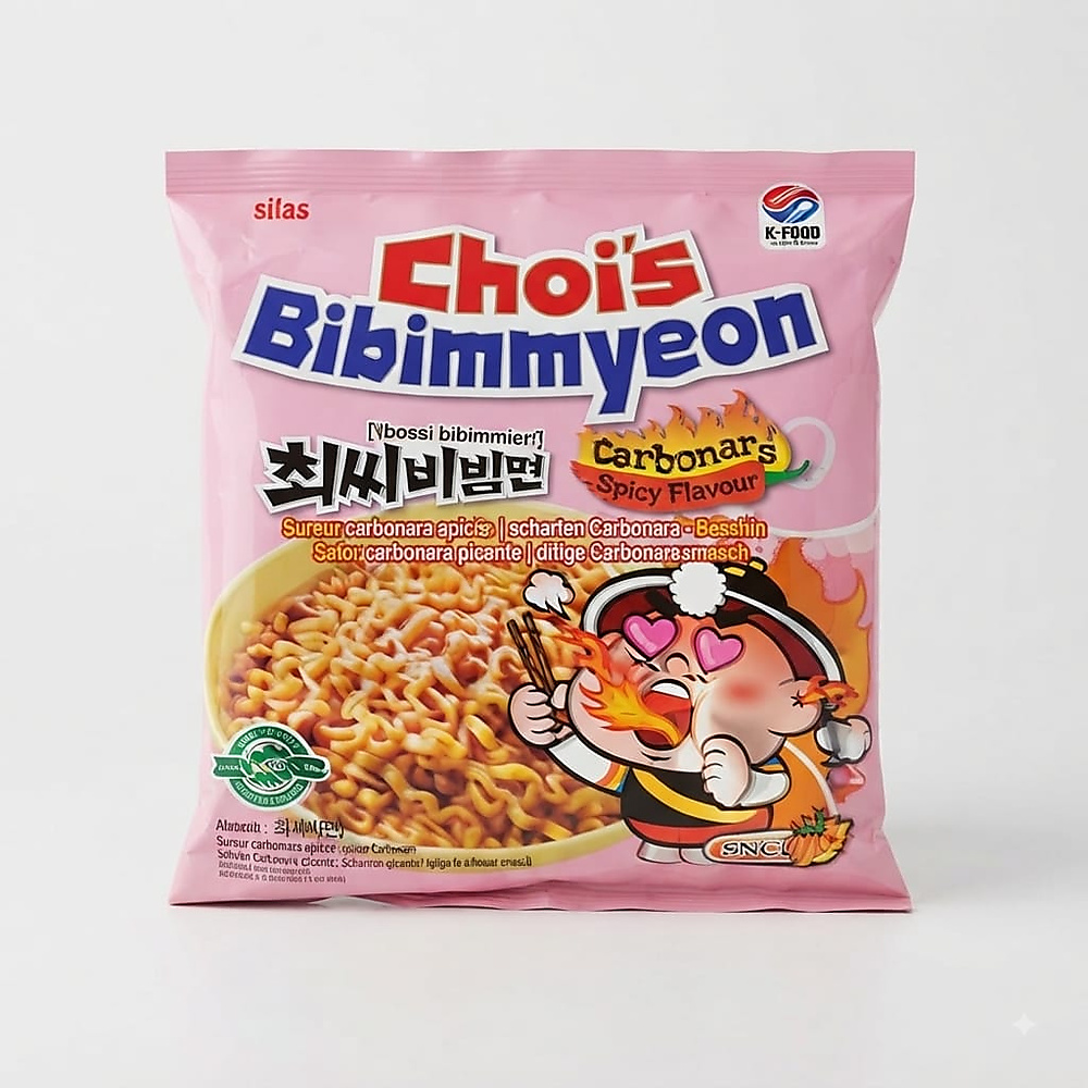 Bibi Myeon Spicy Carbonara Noodles