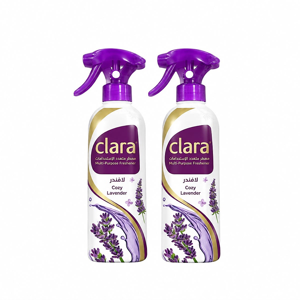 معطر كلارا متعدد الاستخدامات 💜برائحة اللافندر – Cozy Lavenderرائحة هادئة ومنعشة تضيف لمسة عطرية جميل