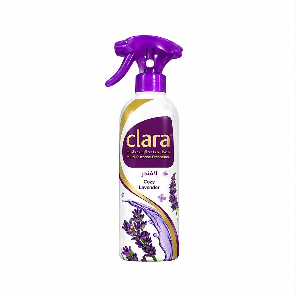 معطر كلارا متعدد الاستخدامات 💜برائحة اللافندر – Cozy Lavenderرائحة هادئة ومنعشة تضيف لمسة عطرية جميل