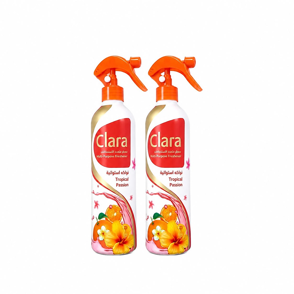 معطر كلارا متعدد الاستخدامات 🧡برائحة الفواكه الاستوائية – Tropical Passion رائحة فواكه منعشة وحيوية