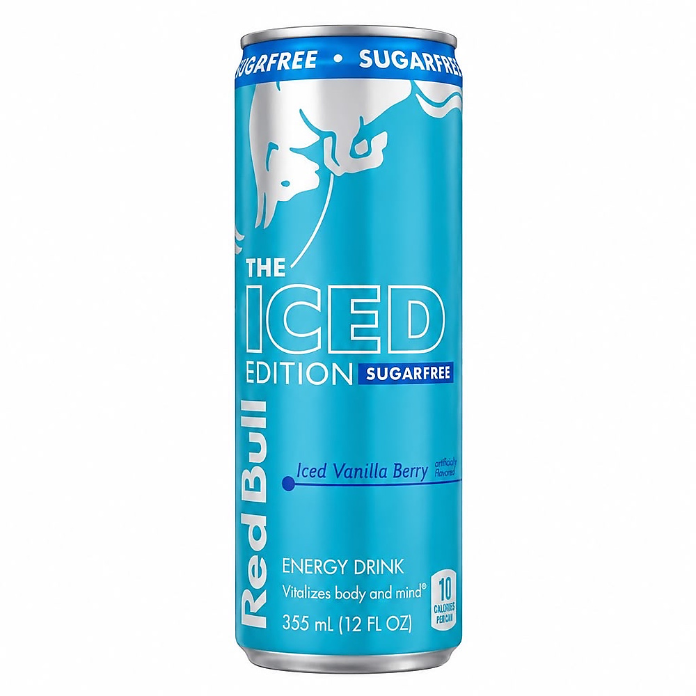 Red - Bull ice vanilla sugar free