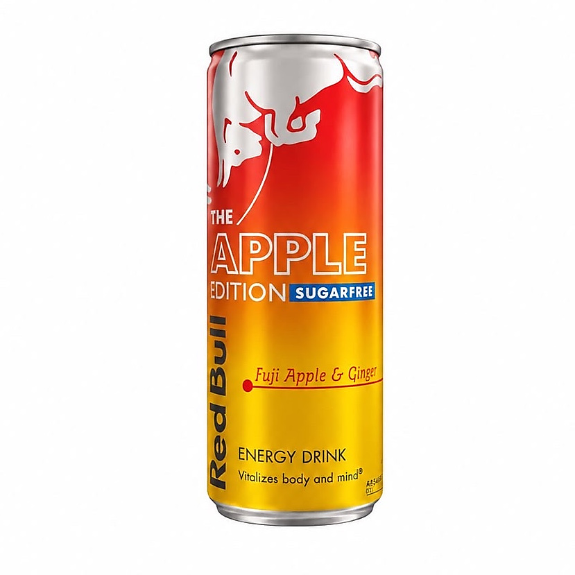 Red Bull Apple Edition Sugarfree – Fuji Apple & Ginger