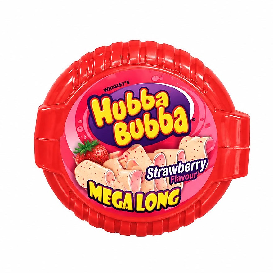 Hubba Bubba Mega Long – Strawberry