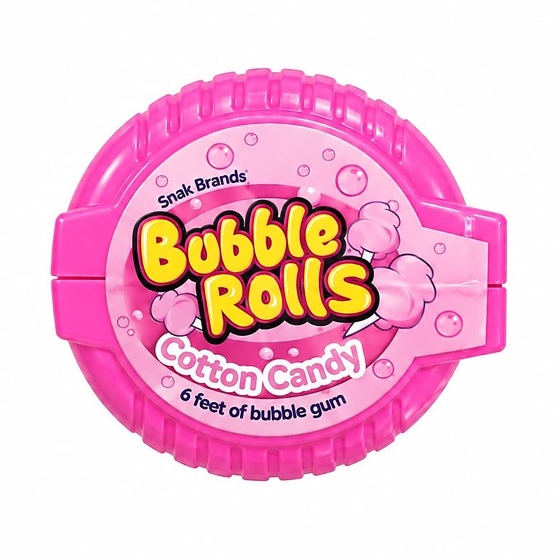 Bubble Rolls Cotton Candy
