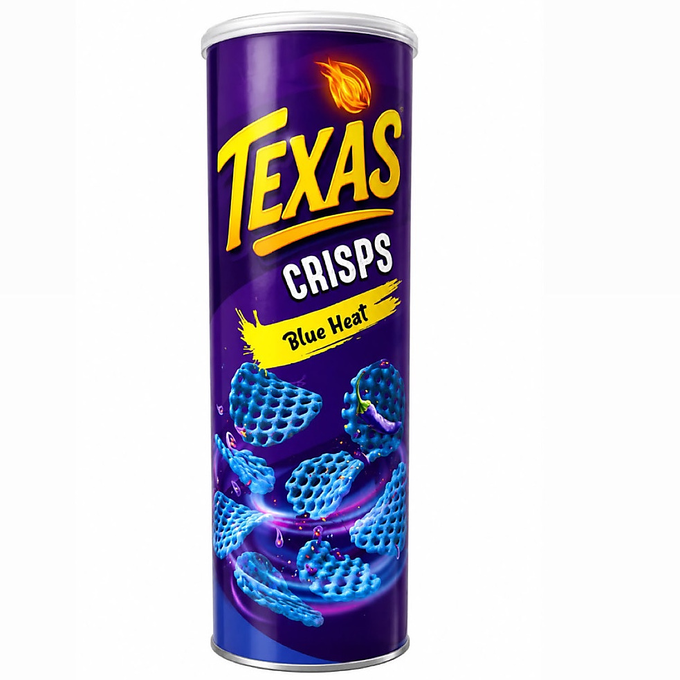 Texas Crisps Blue Heat