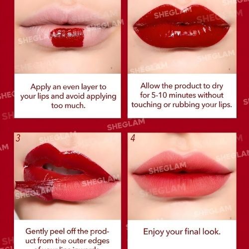 She Glam - CELEB CRUSH Exfoliating Lip Tint, Pink