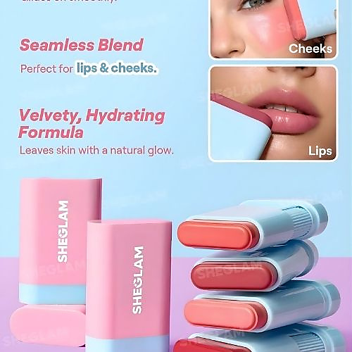 sheglam - Glass Glow Blush Stick-Pink Lemonade