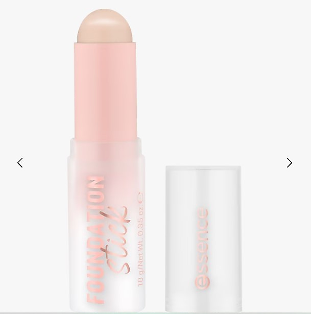 Light-colored stick foundation with a cool, neutral undertone - shade number 100