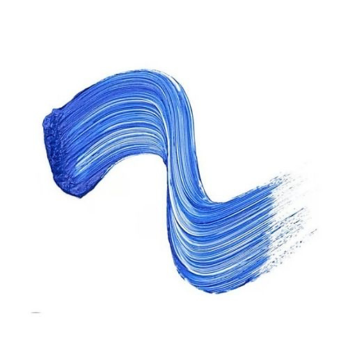 Blue mascara for extra volume