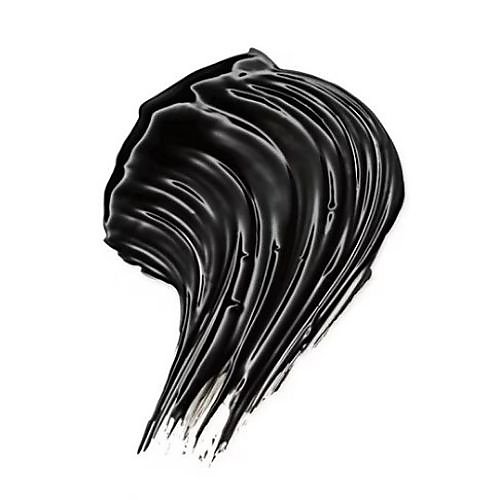 Intensive mascara with an extra-large plastic brush for exceptionally thick lashes - dark black crea