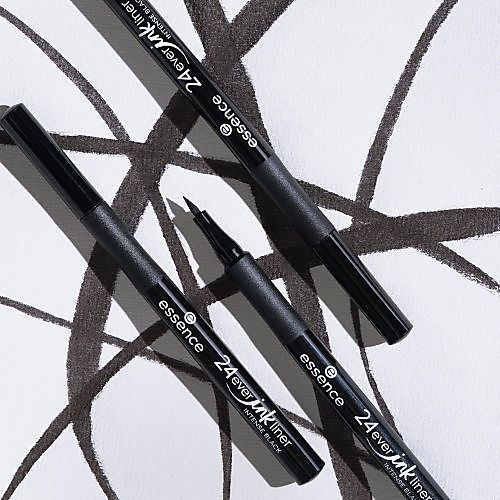 Essence 24 Ever Ink Eyelash Liner, 01 Intense Black