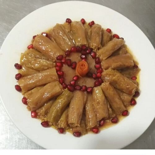 75 قطعة ملفوف حلو حامض