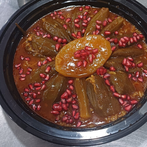 30 قطعة بامية حلو حامض صغير