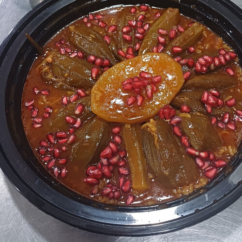 50 قطعة بامية حلوة حامضة