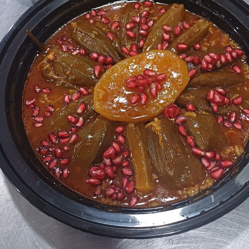 75 قطعة بامية حلوة حامضة