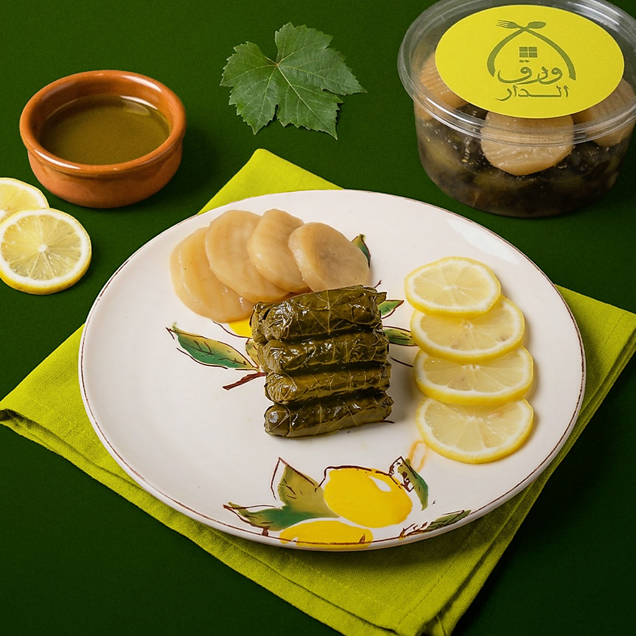 40 حبة ورق عنب ليمون