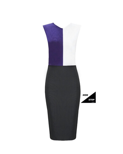 فستان باندج ازرق