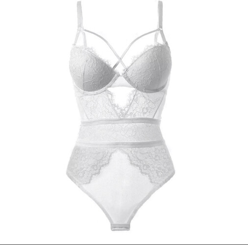 بودي سوت لانجري ابيض