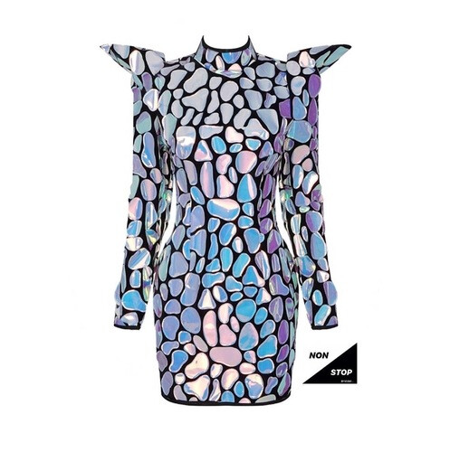 فستان سهرة لامع استرج