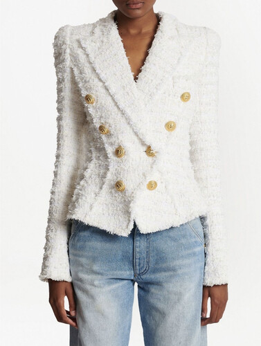 جاكيت بليزر ابيض