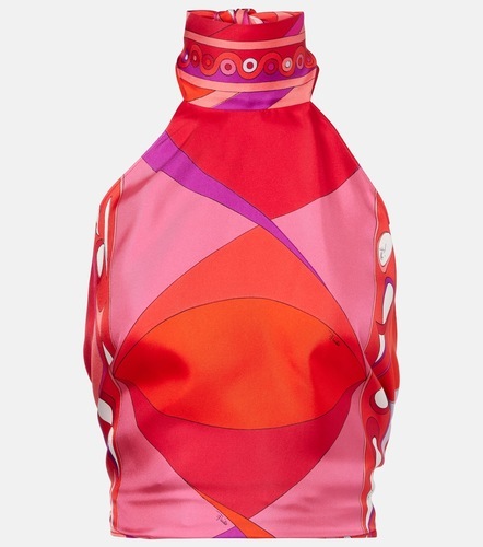 Pucci style top red