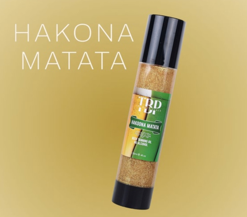 TBP HAKOONA MATATA TANNING OIL GOLD
