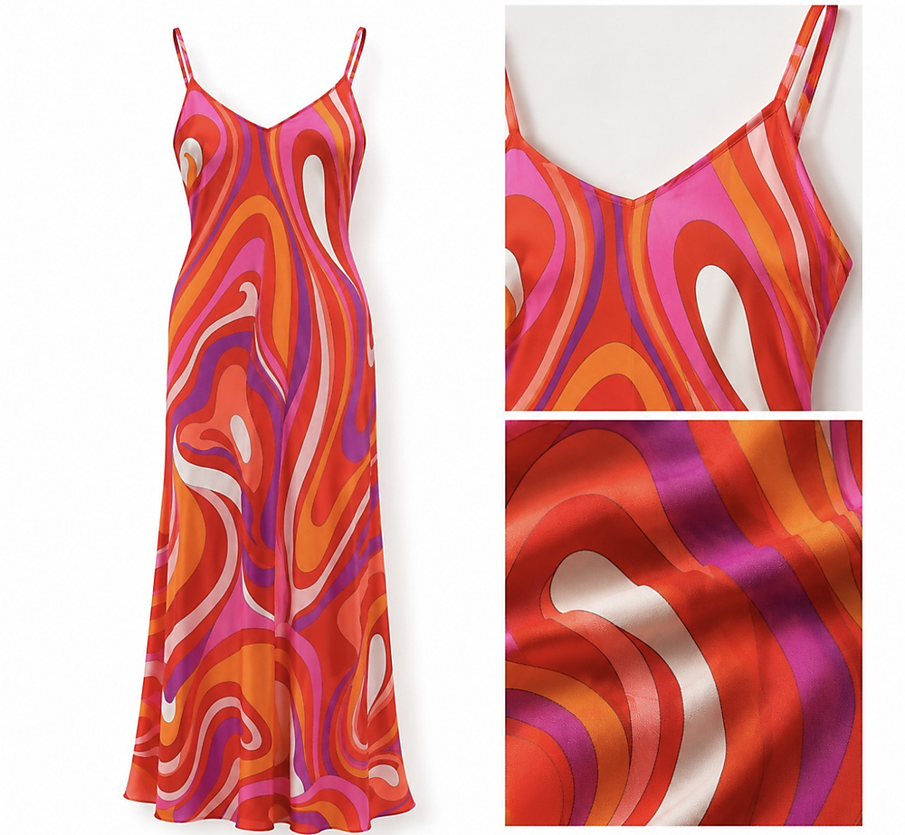 Summer colorful dress