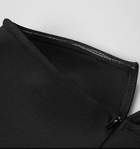 فستان سترج اسود