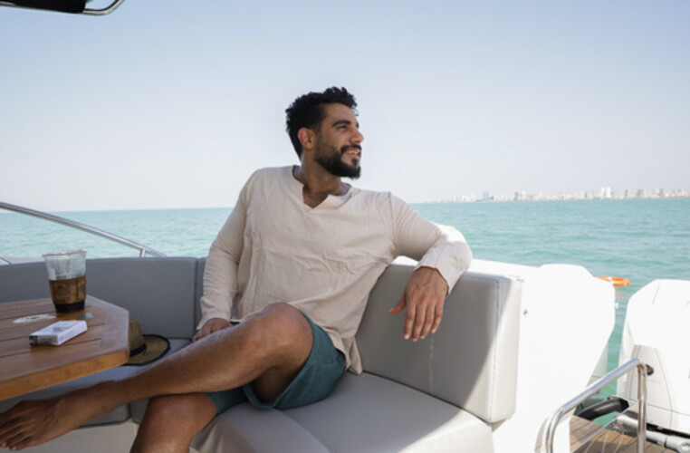 قميص قطن خفيف صيفي لون بيج