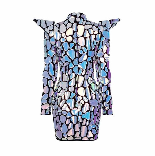 فستان سهرة لامع استرج