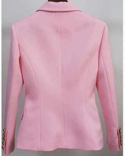 جاكيت بليزر وردي فاتح